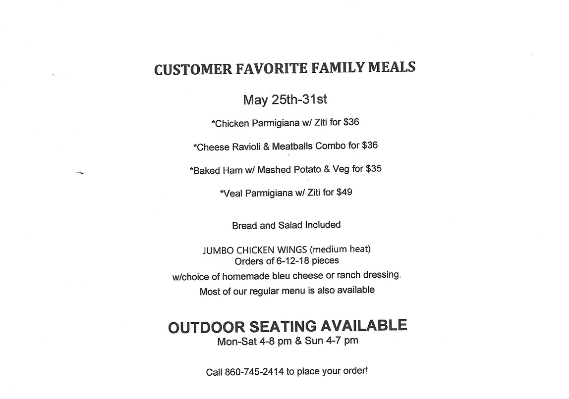 cust ff meal 5- 25 - 31